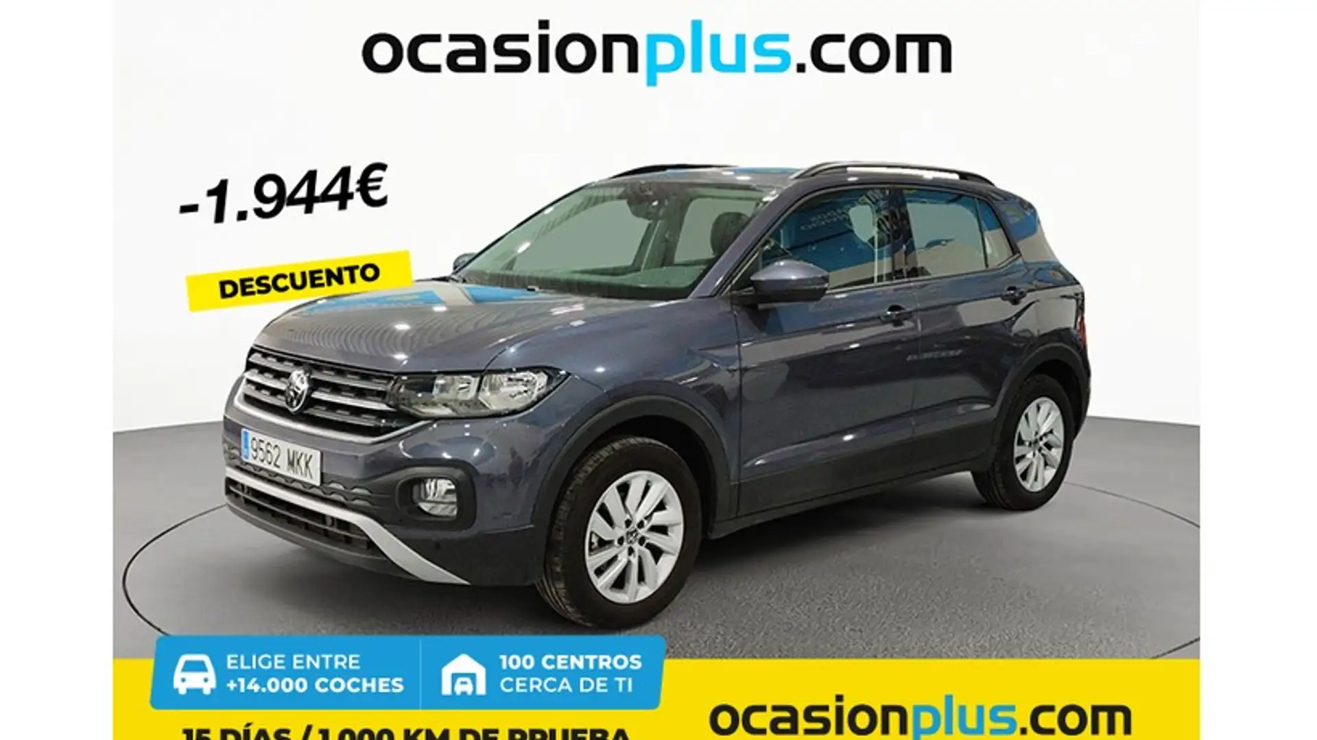 Volkswagen T-Cross 1.0 TSI Advance DSG7 81kW Gris - 1