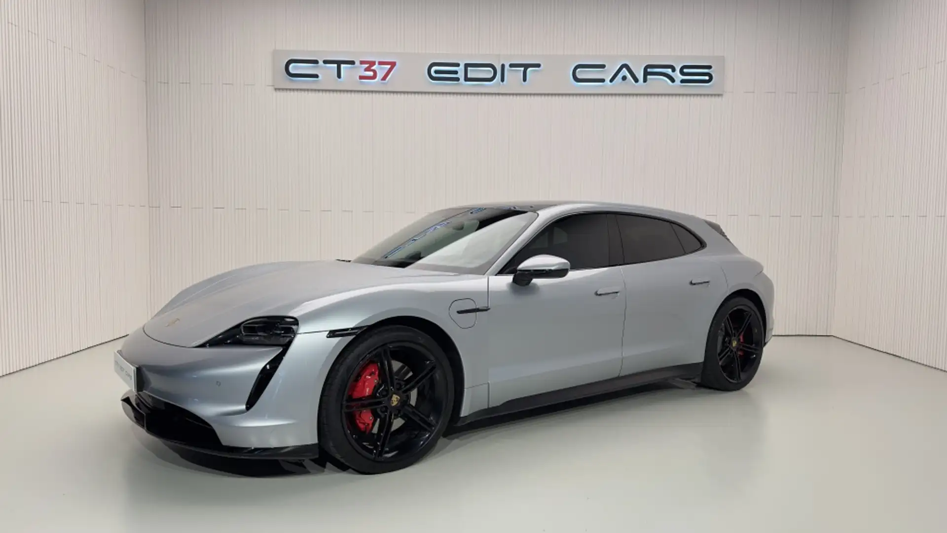 Porsche Taycan 4S Sport Turismo Gris - 1
