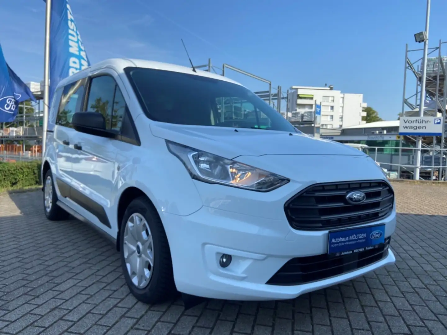 Ford Transit Connect Kasten Trend 1.0 *Klima*PDC* Wit - 2