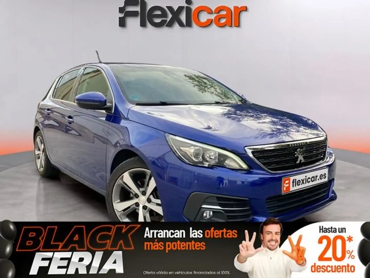 Peugeot 308 1.2 PureTech S&S Allure 110 Bleu - 1