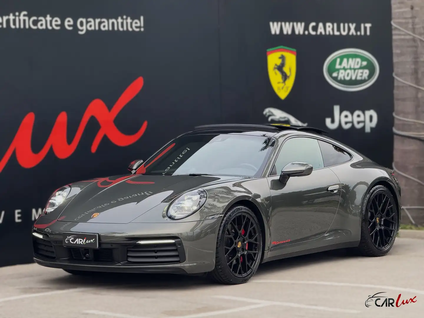 Porsche 992 911 Coupé 3.0 Carrera 4S 450CV TETTO PASM Verde - 1