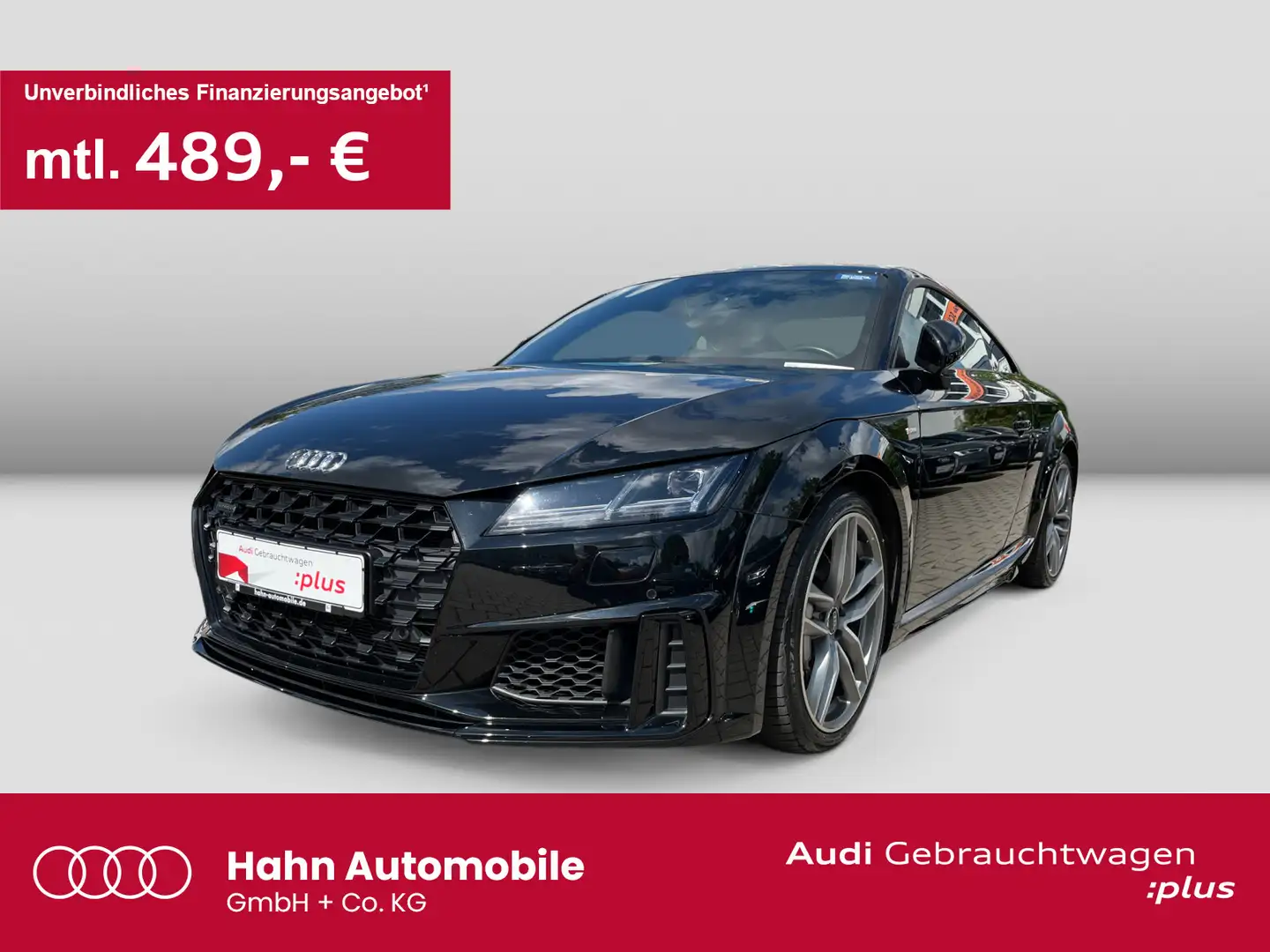 Audi TT TT Coupe 45 TFSI quattro S tronic S-Line Cam Nav Schwarz - 1