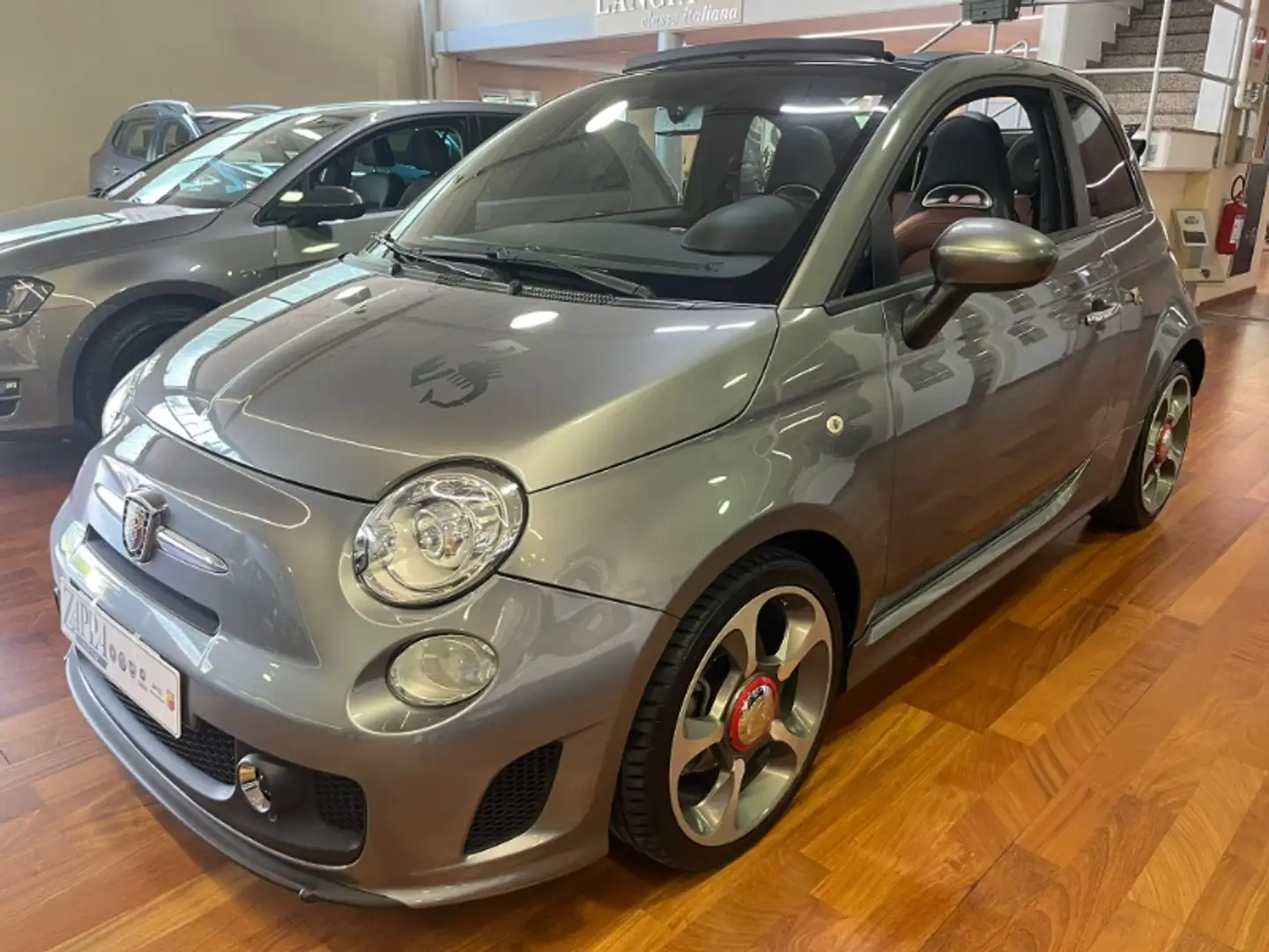 Abarth 500 C 1.4 Turbo T-Jet MTA Grigio - 1