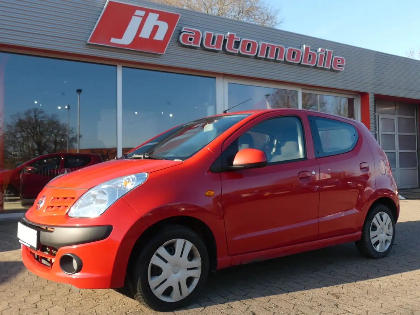 Nissan Pixo Acenta Automatik Klima*Allwetter*ab 99€ Rot - 1