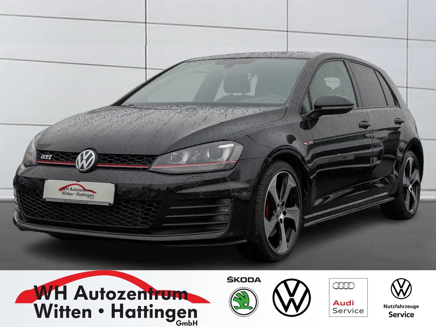 Volkswagen Golf VII 2.0 TSI GTI NAVI XENON PDC SITZHZG 18" Noir - 1