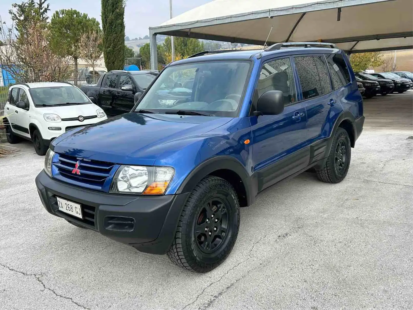Mitsubishi Pajero 5p 3.2 tdi 16v di-d GLX-7 POSTI-MANUALE-GANCIO- Blauw - 1