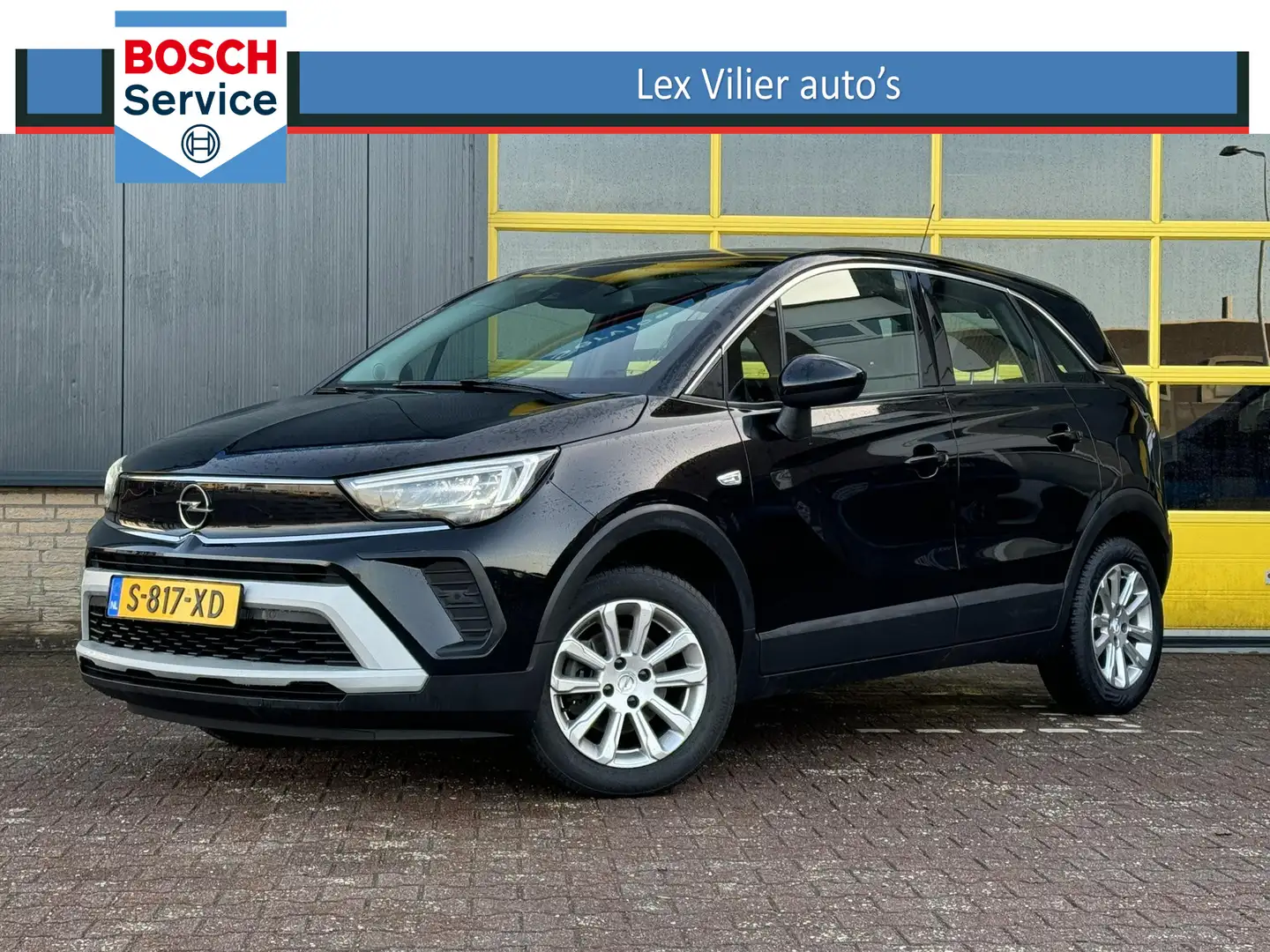 Opel Crossland 1.2 Turbo Elegance Zwart - 1