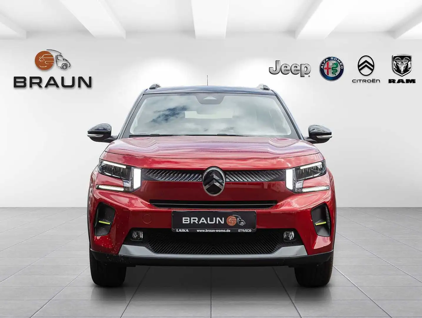 Citroen ë-C3 Plus Elektro Winter Paket Червоний - 2