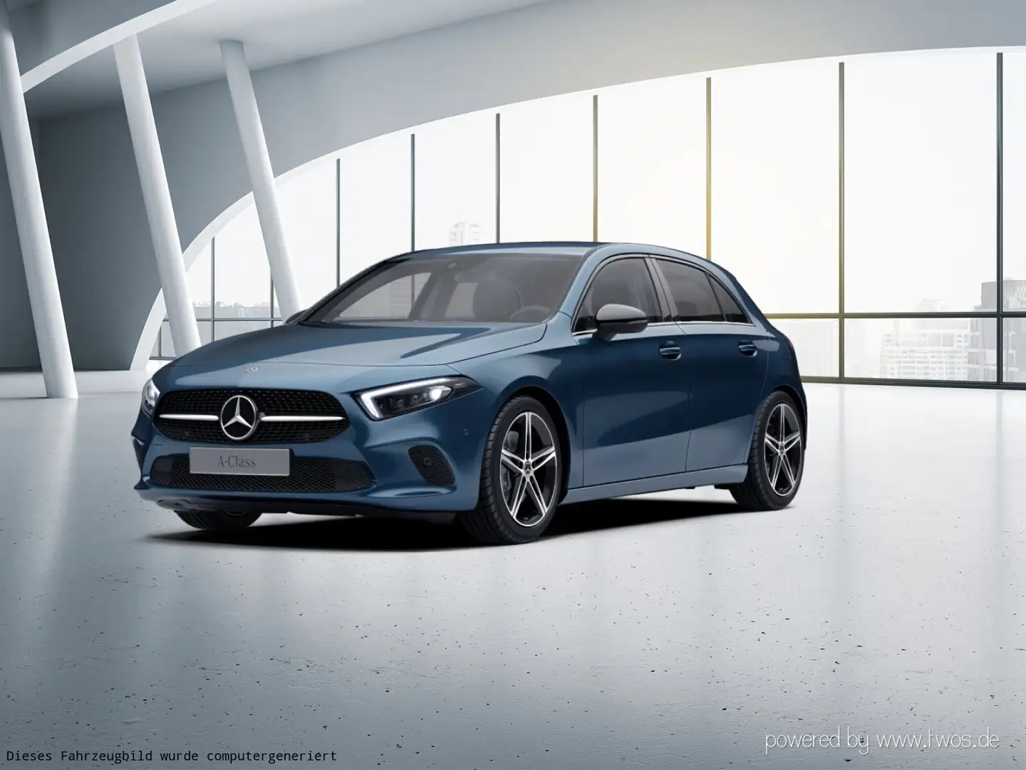 Mercedes-Benz A 250 A 250 e Kompaktlimousine  Progressive Navi/Autom. Blau - 2