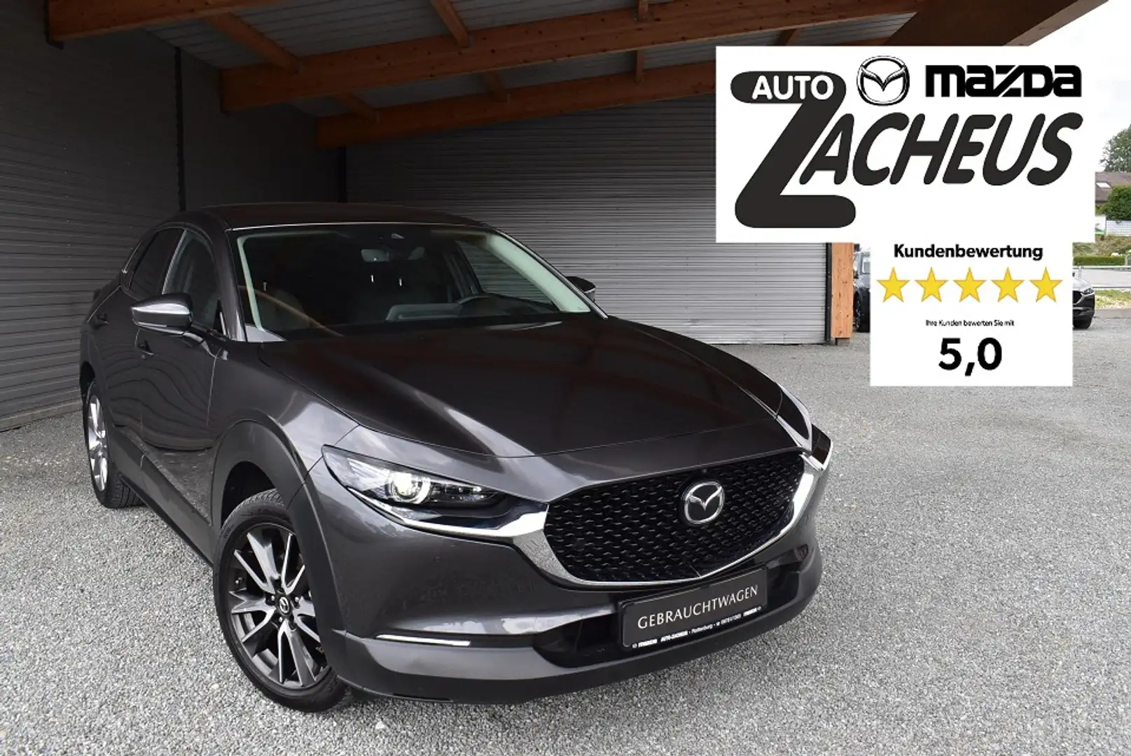 Mazda CX-30 SKYACTIV-G 150 Hybrid Selection Design-Premium Grijs - 1