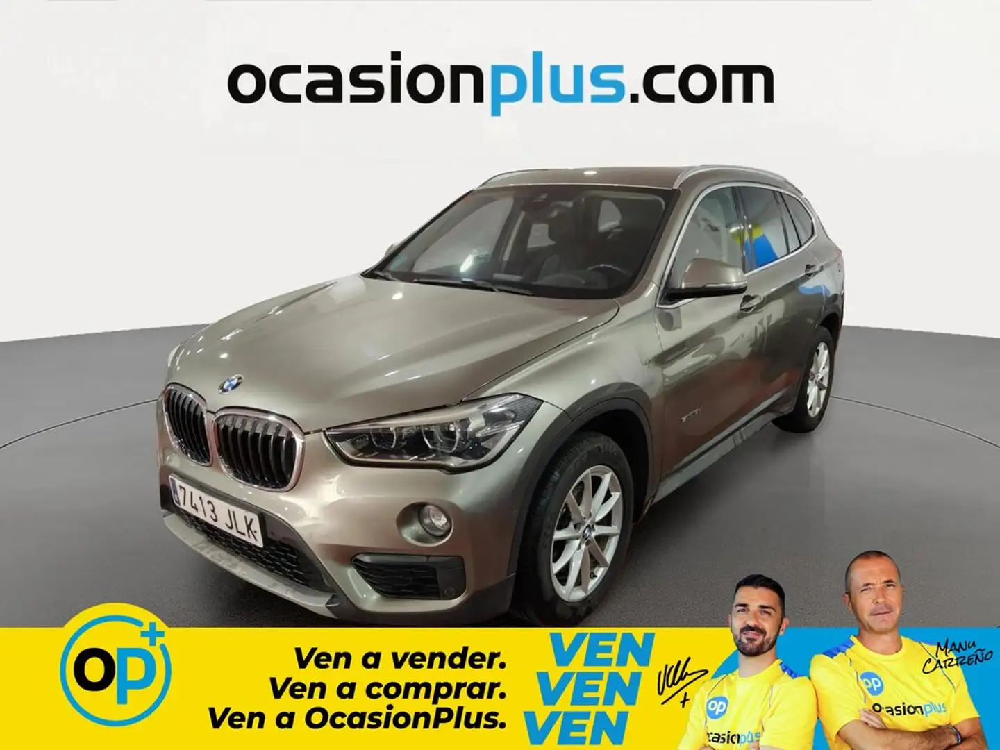 BMW X1 sDrive 18d Gris - 1