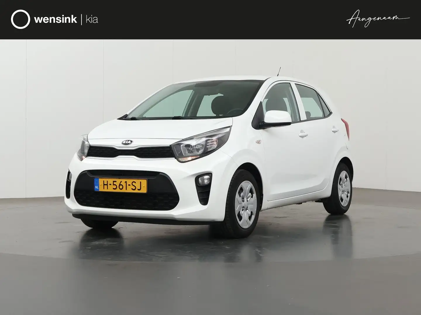 Kia Picanto 1.0 CVVT EconomyPlusLine | Airco | Radio | Bluetoo Bianco - 1