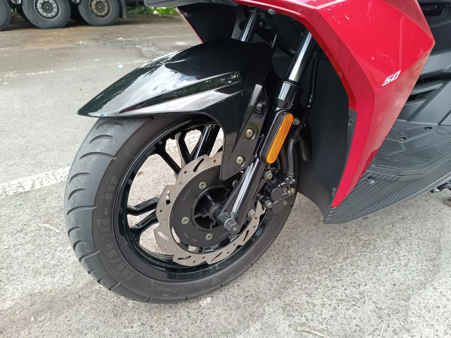 SYM Jet 14 Sym Jet 14 50cc classe B Rouge - 1