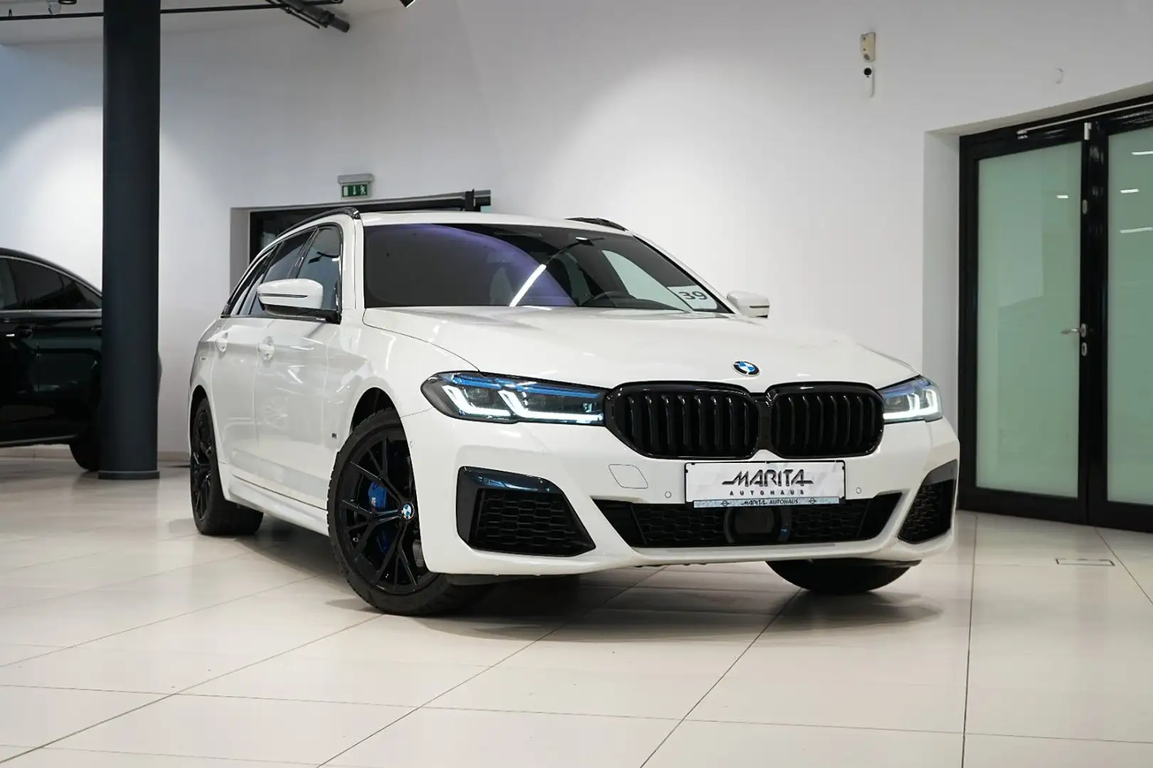 BMW 540 i|M-PAKET|HUD|ACC|KAMERA|MEMO|PANO|H&K|LASER| Blanc - 1