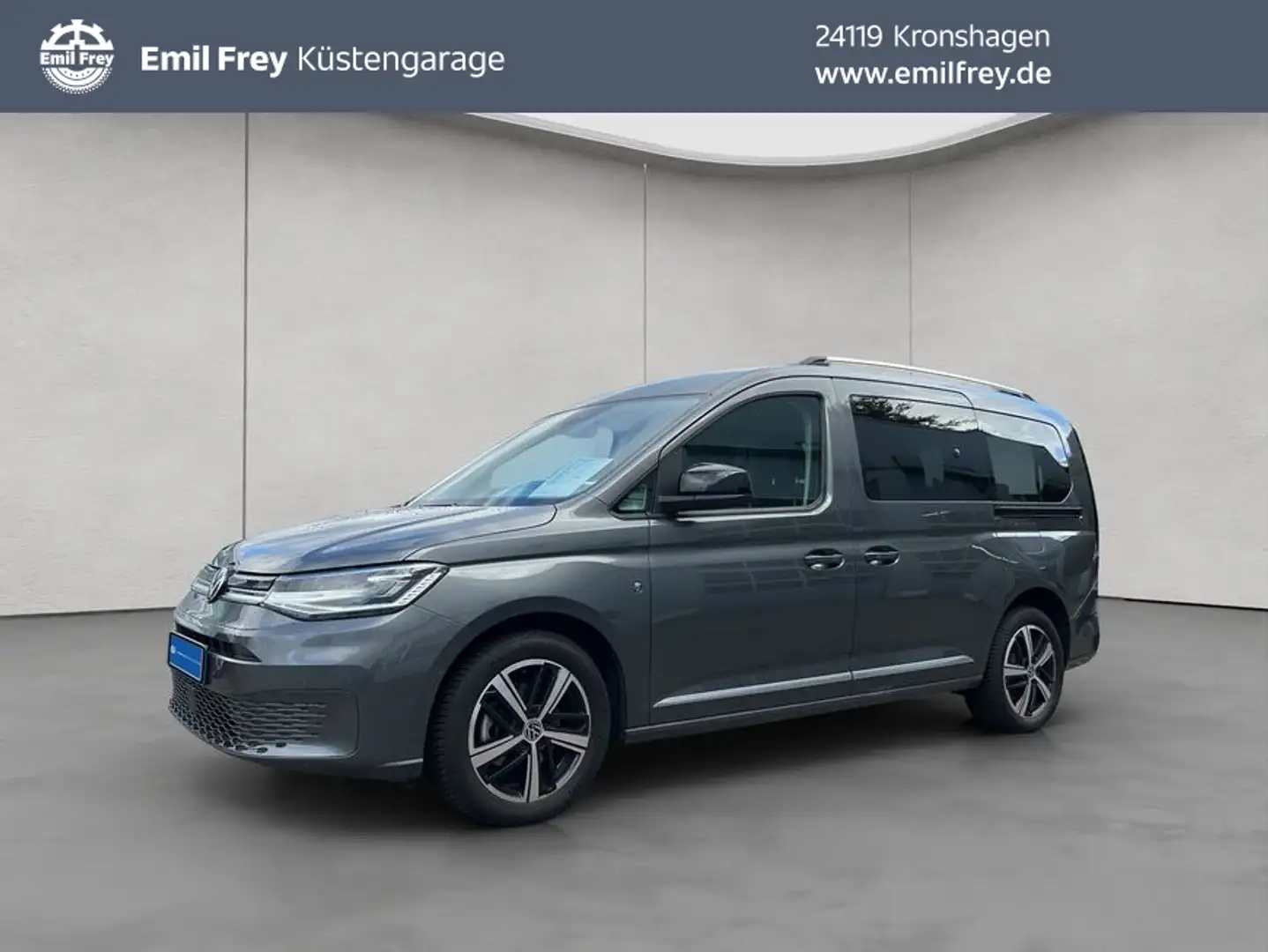 Volkswagen Caddy 2.0 TDI BMT (7-Si.) DSG Style Maxi AHK GJR Grijs - 1