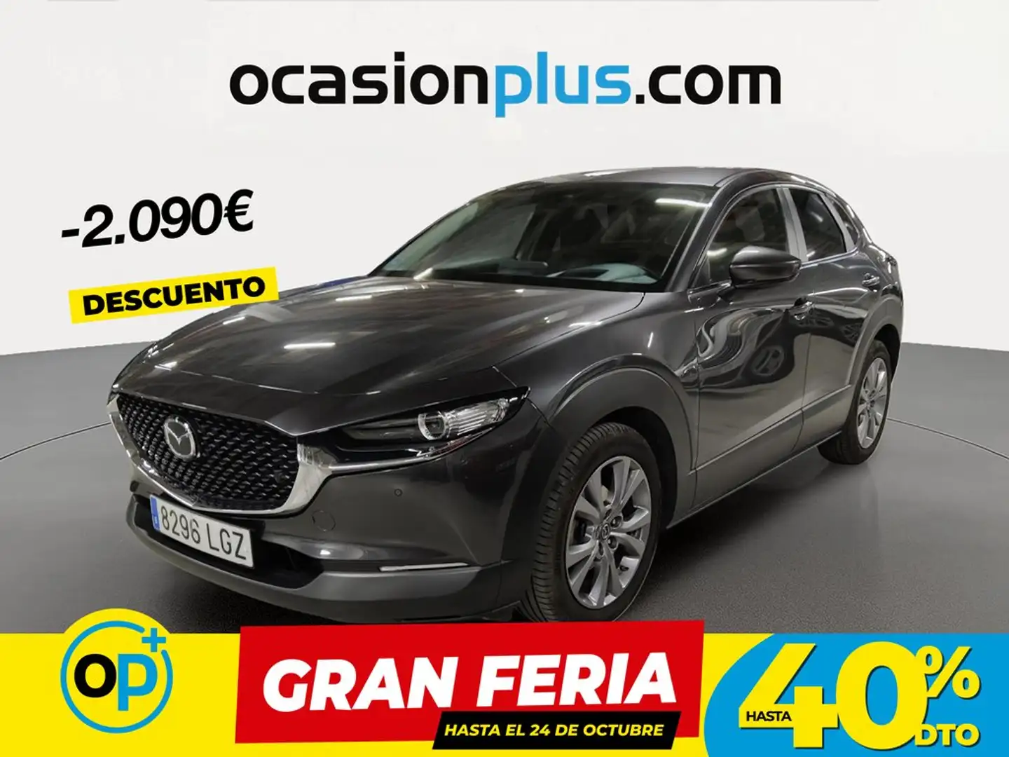 Mazda CX-30 2.0 Skyactiv-X Evolution 2WD Aut 132kW Gris - 1
