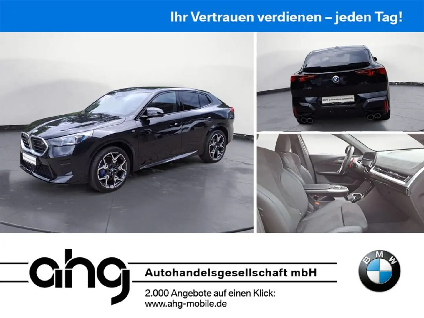 BMW X2 M35i xDrive Navi RFK HiFi Komfortzugang Schwarz - 1