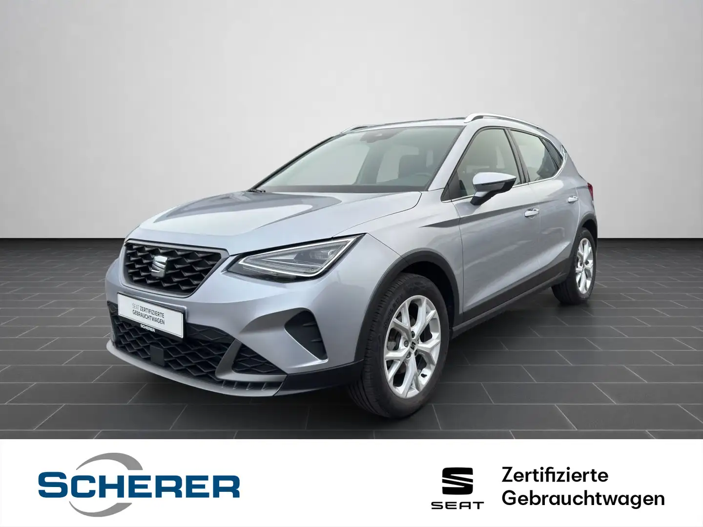 SEAT Arona FR 1.0 TSI DSG LED NAVI CARPLAY EPH GRA Silber - 1