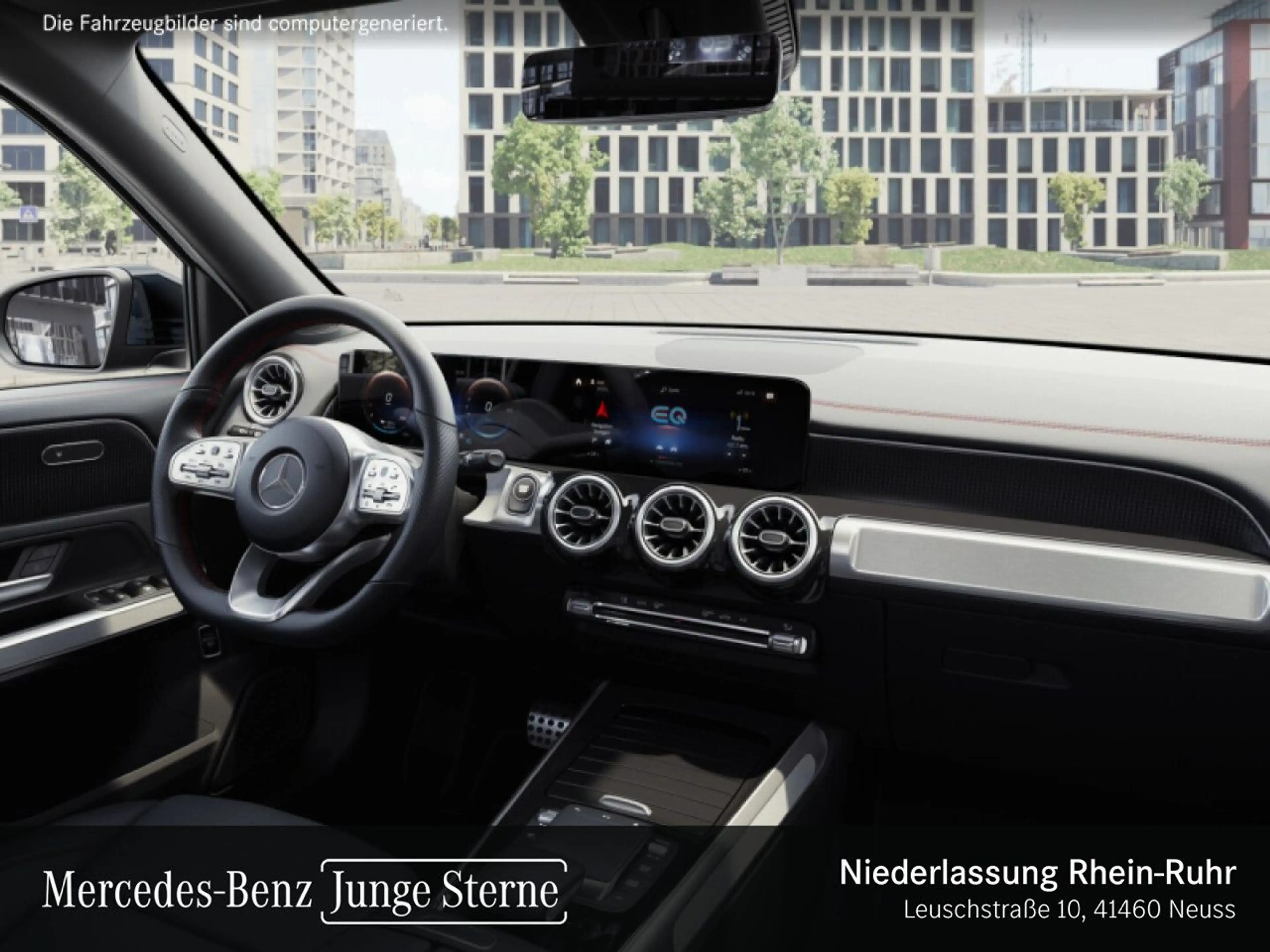 Mercedes-Benz EQB 300 4M AMG+NIGHT+ADVANCED+PANO+KAMERA+SPUR — photo 12