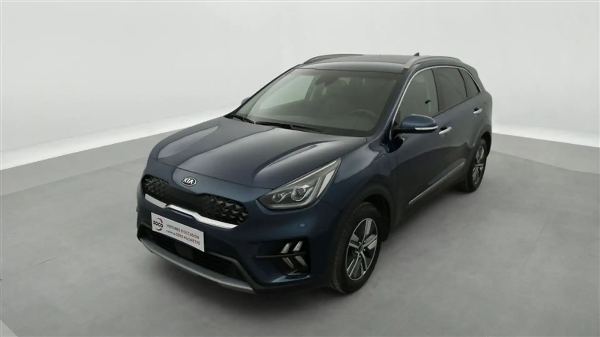 Kia Niro 1.6 GDi PHEV Business Line CUIR/LED/GPS/PDC Bleu - 1