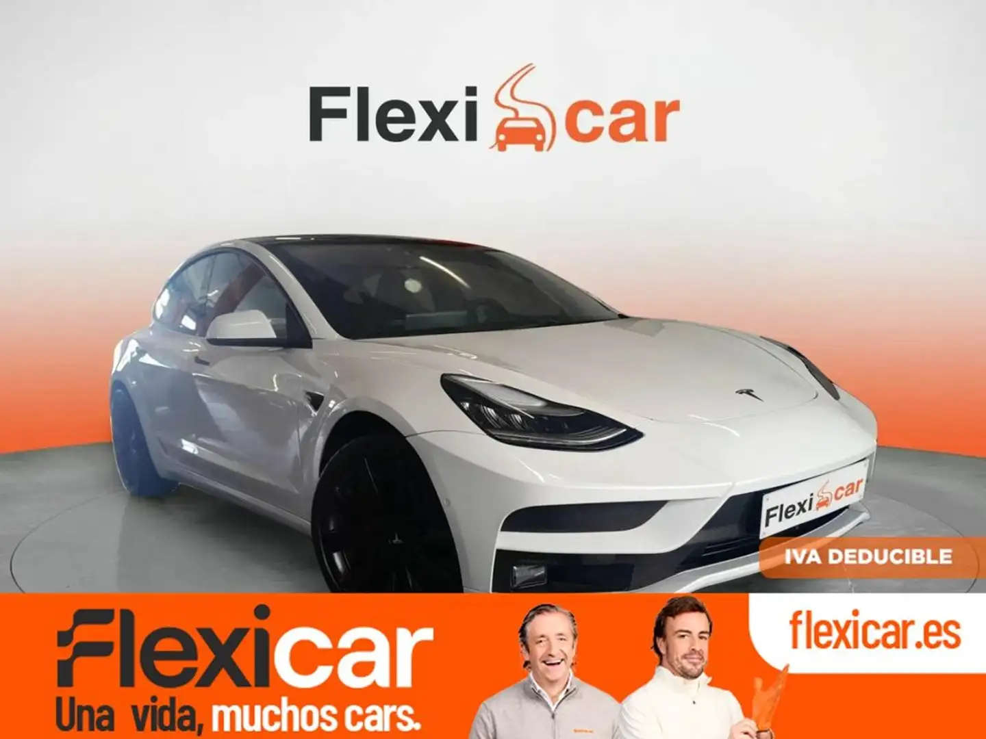 Tesla Model 3 Gran Autonomía AWD - 4P (2019) Amarillo - 1