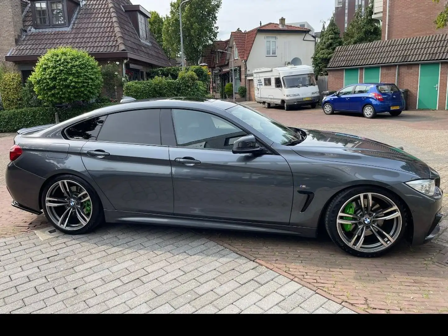 BMW 435 435DA 3.0 Xdrive Gran Coupe met M pakket Grijs - 1