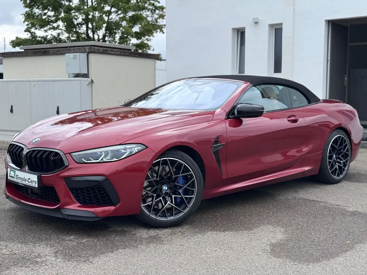 BMW M8 Cabrio Competition x-Drive *DRIVING-PROFESSIO Rood - 1