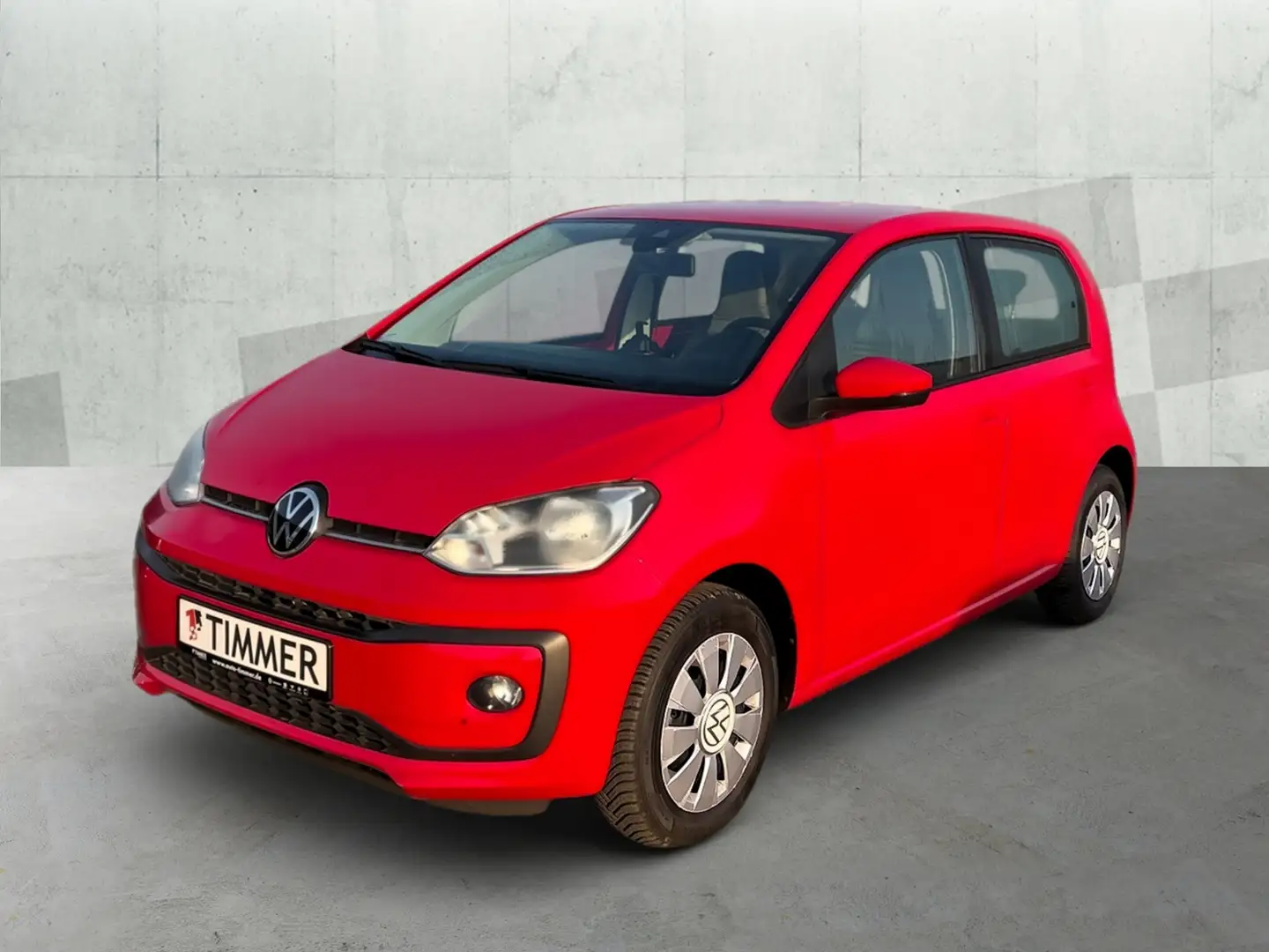 Volkswagen up! 1.0 MOVE! +4-TÜR +ALLWETTER +SHZ +DAB+ +KLIMA + Rojo - 2