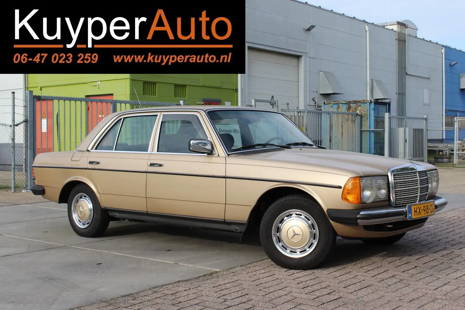 Mercedes-Benz 280 200-280 (W123) 200 D NL AUTO NAP IN TOP STAAT BJ 1 Zlatá - 2