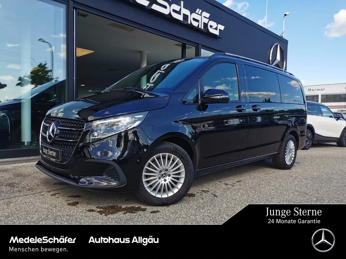 Mercedes-Benz V 300 V 300 L 4MATIC STYLE NEUES MODELL LIEGE AHK LED 4m Schwarz - 1