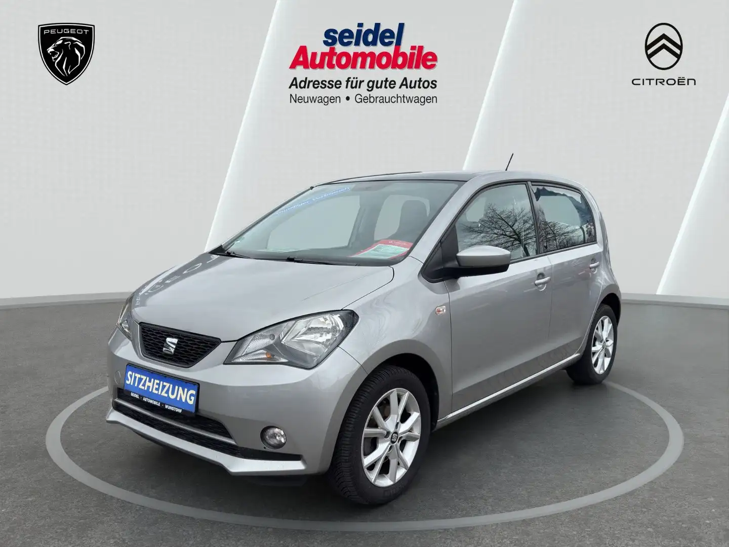 SEAT Mii 1.0 44kW Chic ASG 5 Automatik, Sonderaussatt Grau - 1