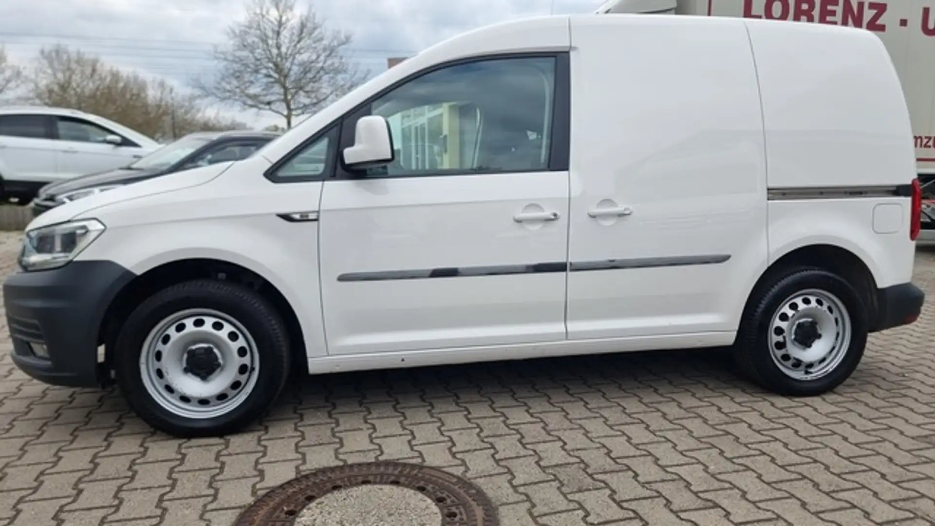 Volkswagen Caddy Nutzfzg.Kasten 1,4 CNG BMT ERDGAS + BENZIN Weiß - 2