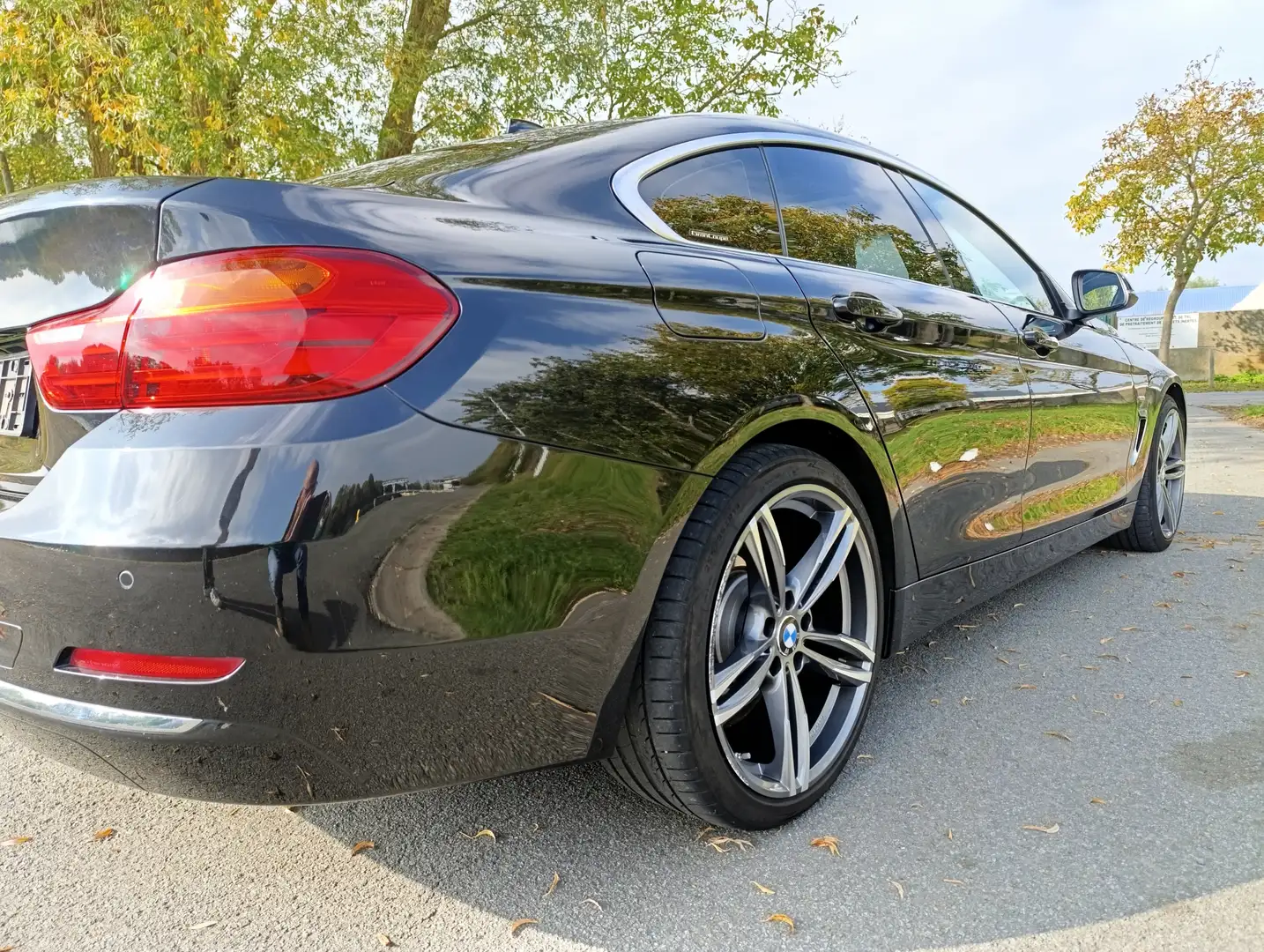 BMW 418 Gran Coupé 418 d Noir - 1