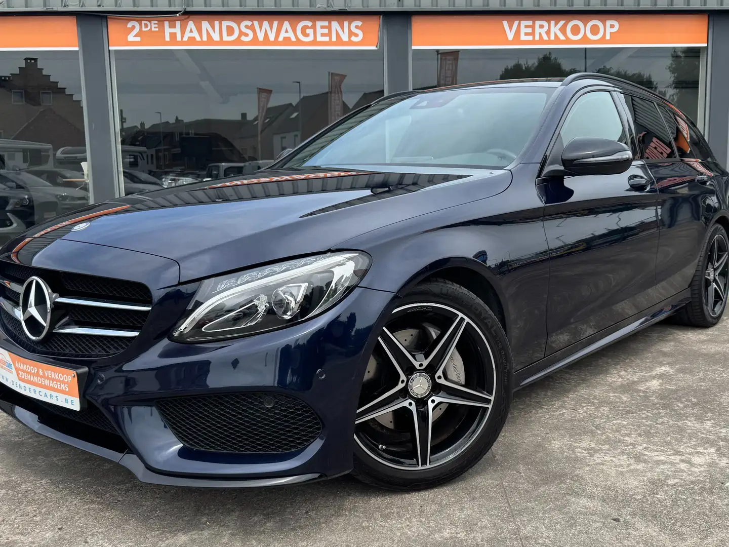 Mercedes-Benz C 180 Amg Pack, 2016, Automaat, 77.147km's+Garantie Bleu - 1