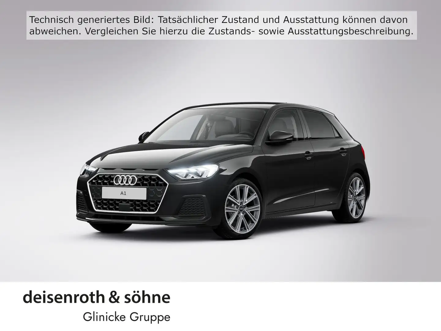 Audi A1 advanced 25 TFSI LED/MMI/ASI/SHZ/17 Schwarz - 1