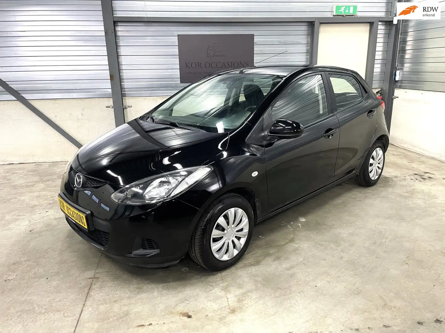 Mazda 2 1.3 S-VT Exclusive 2e eigenaar airco navi 5 deurs Noir - 1