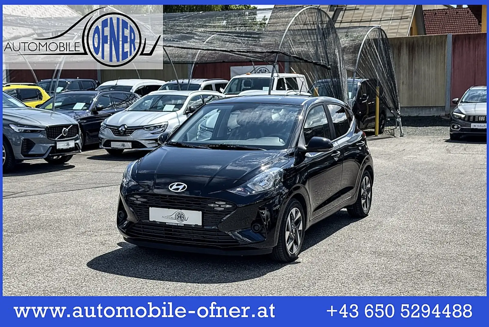 Hyundai i10 1,0 Style PDC Kamera Navi Noir - 1