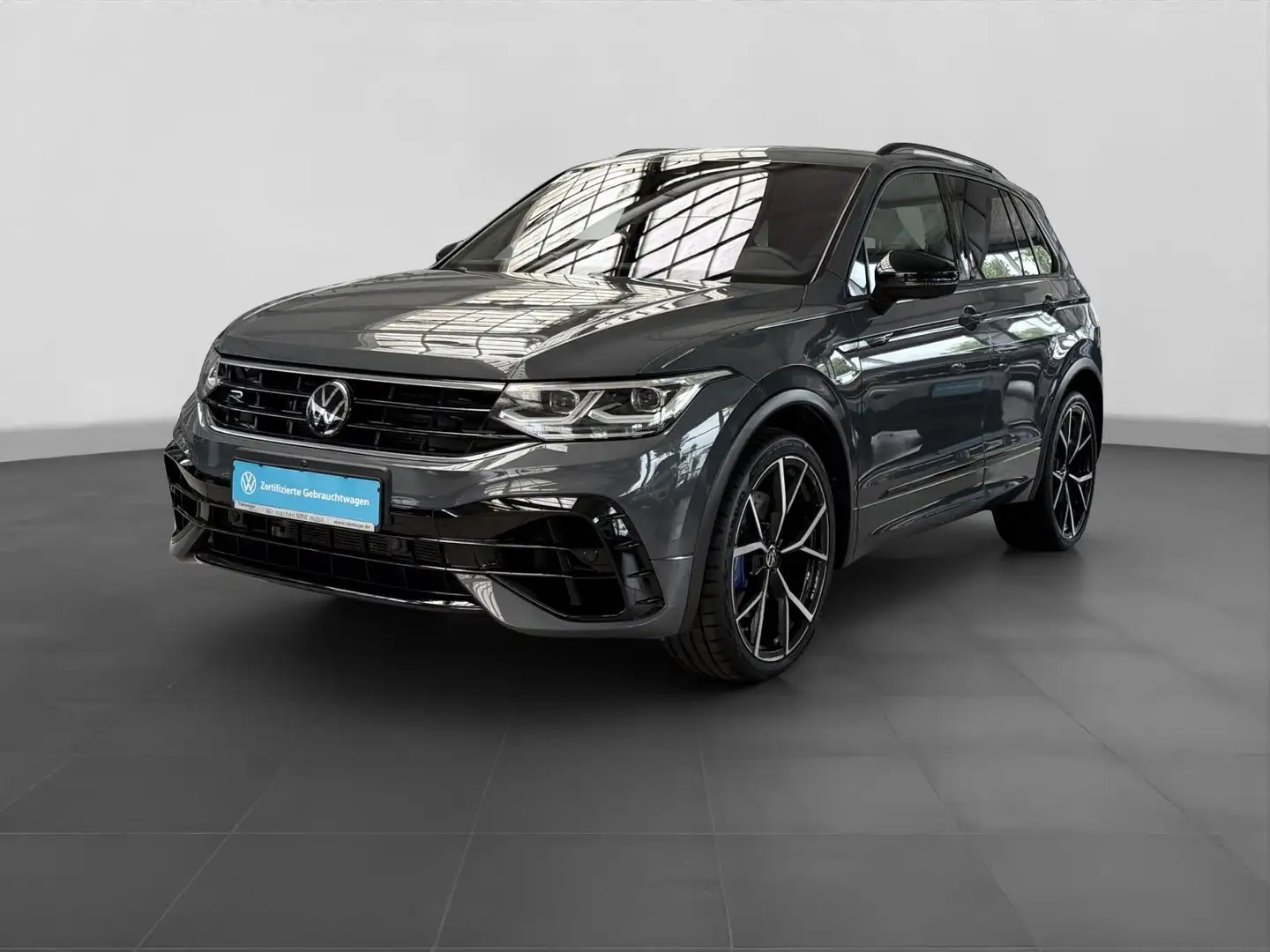 Volkswagen Tiguan R BLACK STYLE LM21 PANO AKRAPOVIC H+K R-P Grau - 2