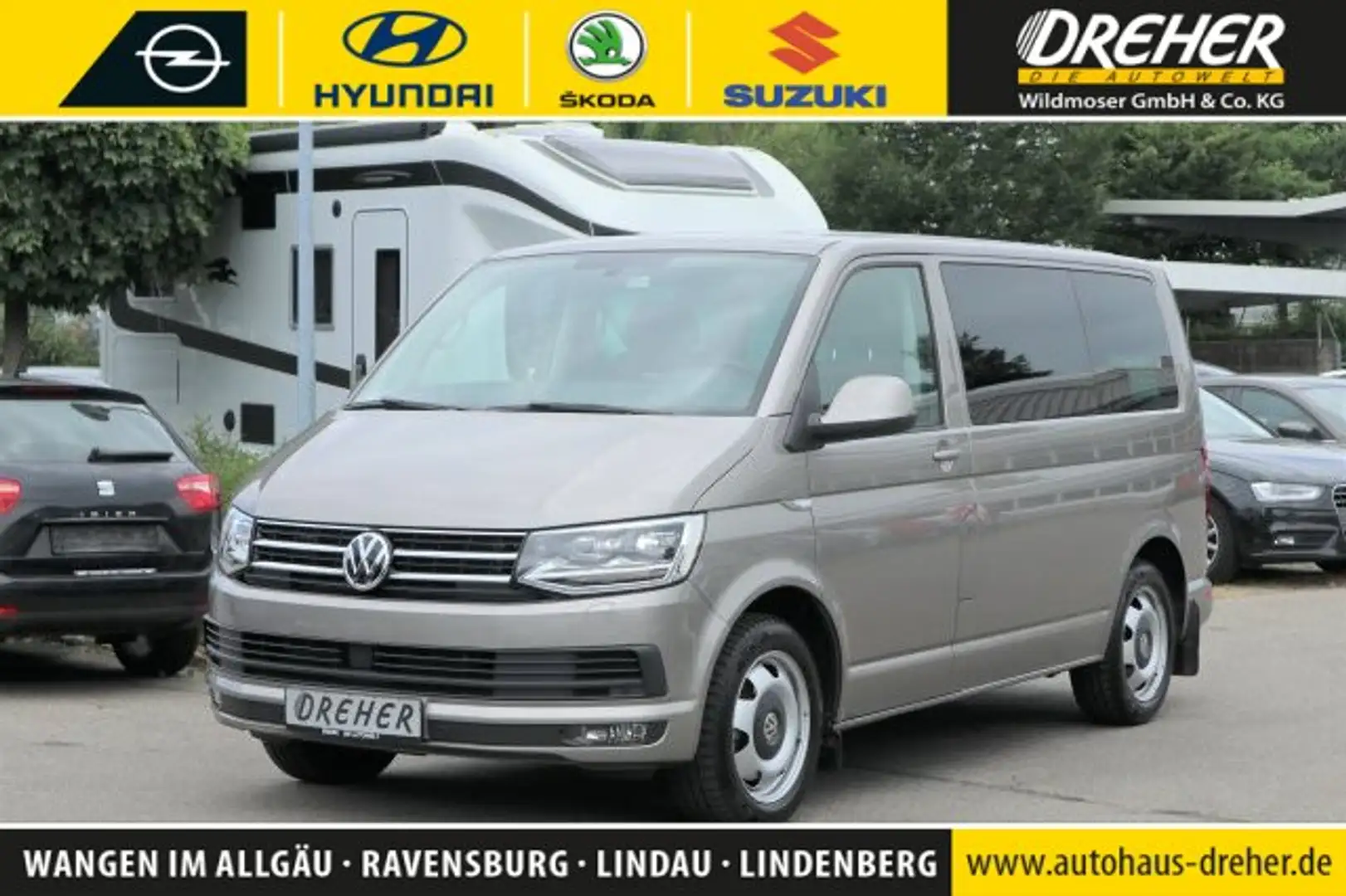Volkswagen T6 Transporter T6 2.0 TSI Multivan Comfortline Navi/Autom./Klima Beige - 1