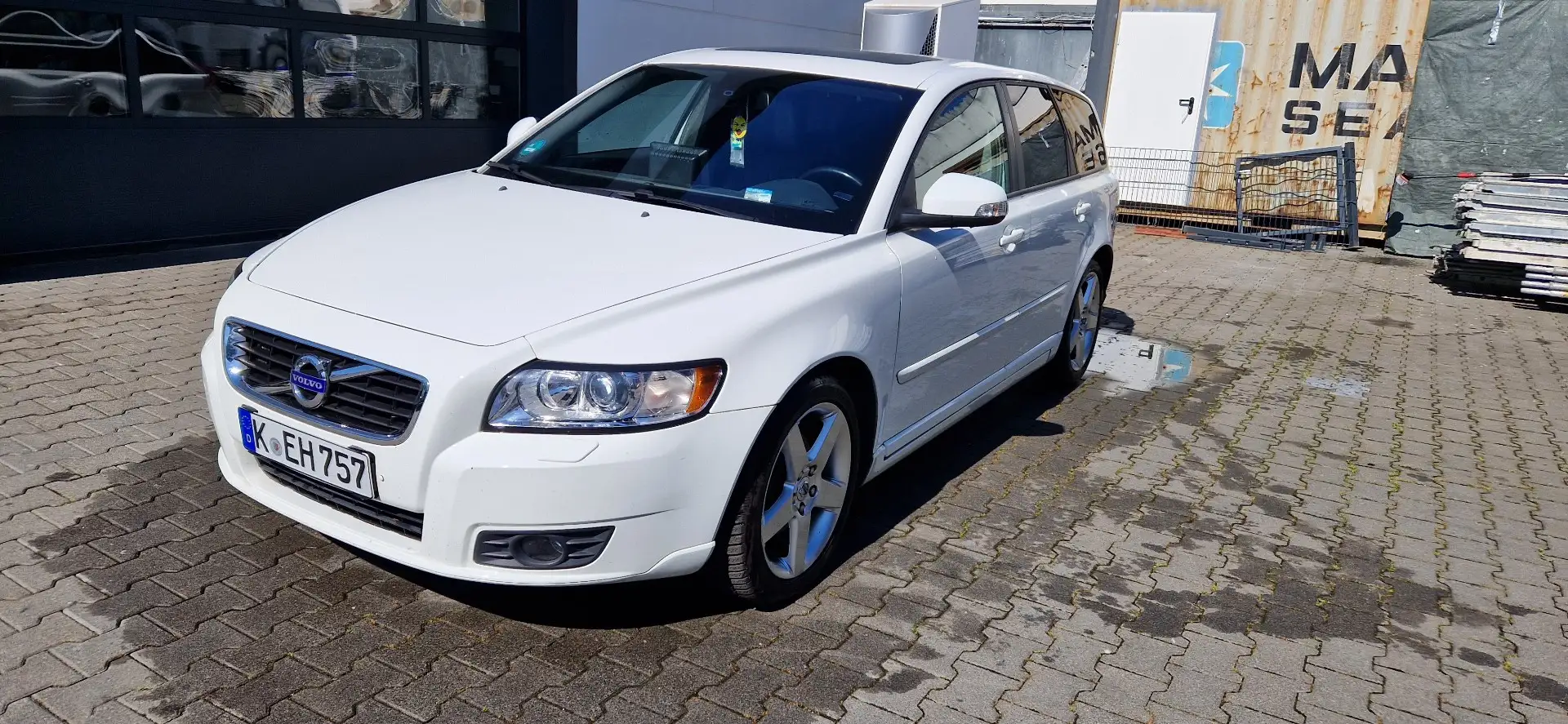 Volvo V50 DPF D2 Weiß - 2