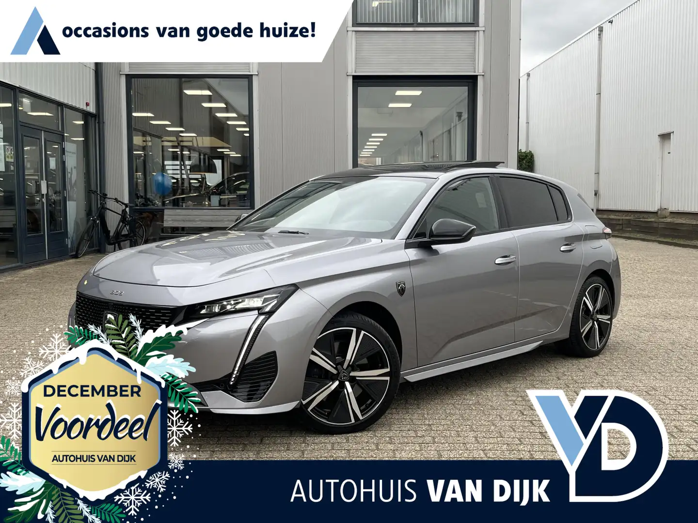 Peugeot 308 1.6 HYbrid 180 GT Pack Business | Navi/Leder/Clima Gris - 1