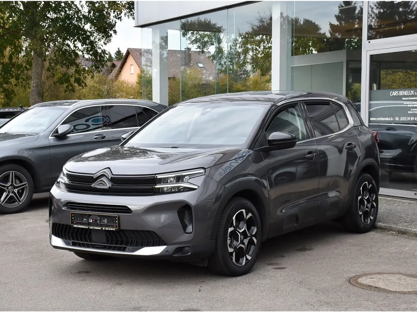 Citroen C5 Aircross 1.2 PureTech 130 Shine CUIR ACC SIDE CAM 1° MAIN Grijs - 2