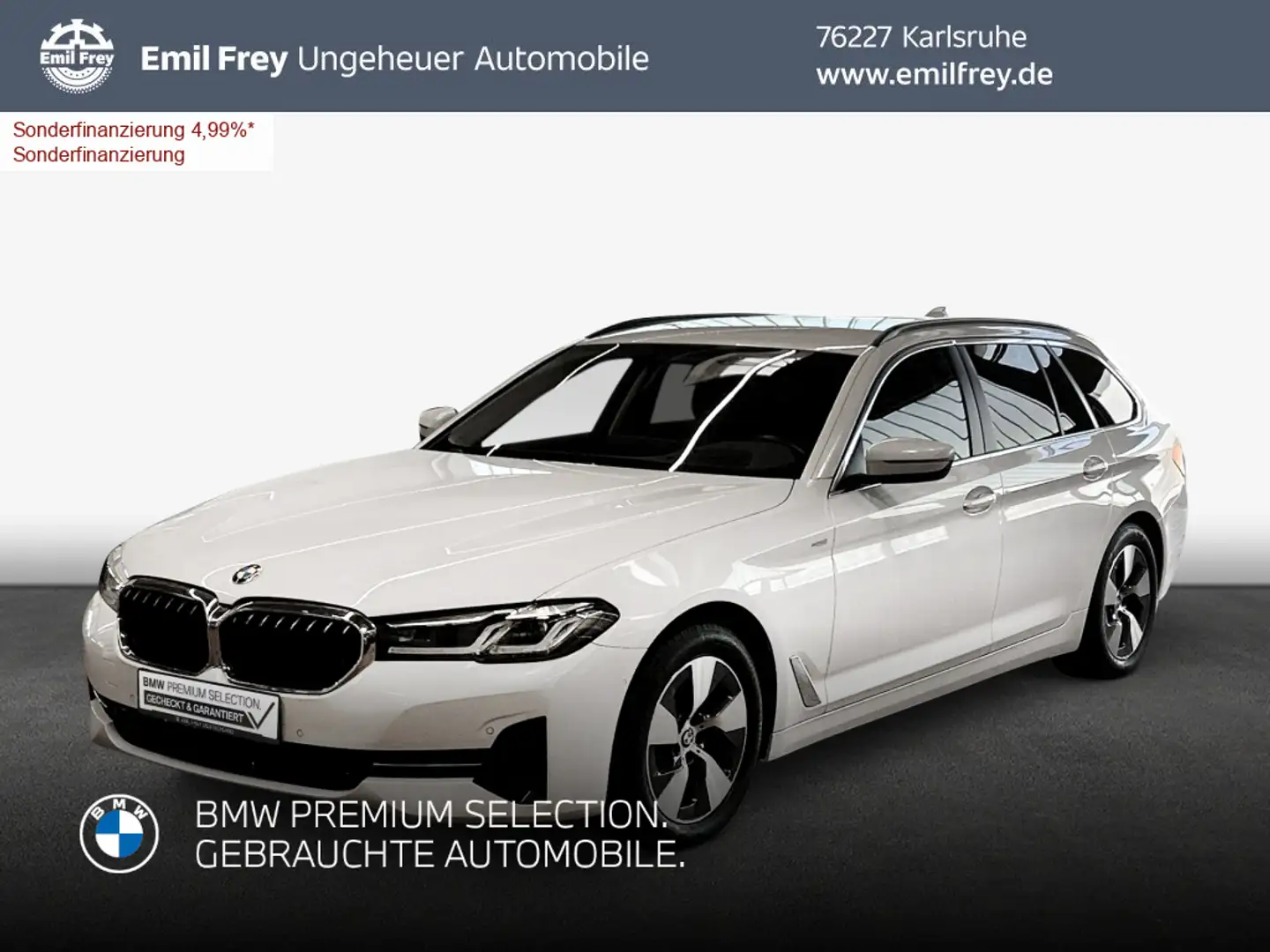 BMW 520 d xDrive Touring Aut. Fehér - 1