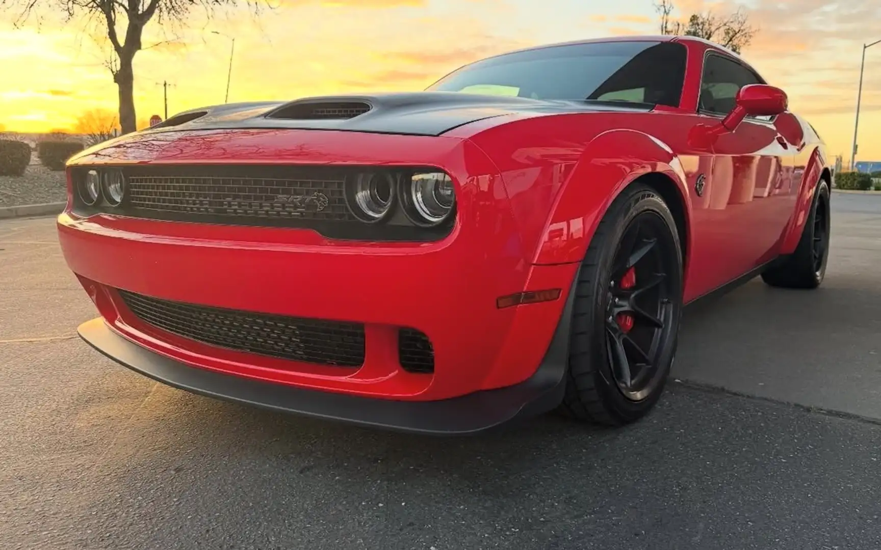 Dodge Challenger VENDUTA!!HELLCAT ACCIDENT FREE!!!!! 6.2 V8 Arancione - 1