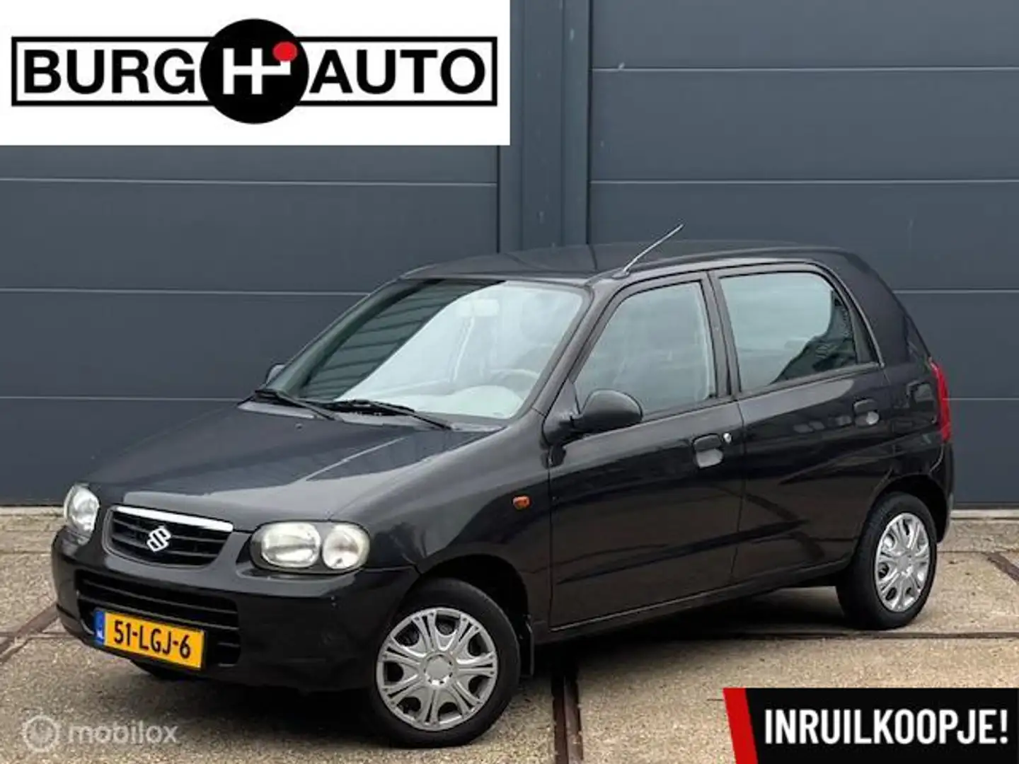 Suzuki Alto 1.1 GL 5 deurs - EL. RAMEN - STUURBEKRACHTIGING - Zwart - 1