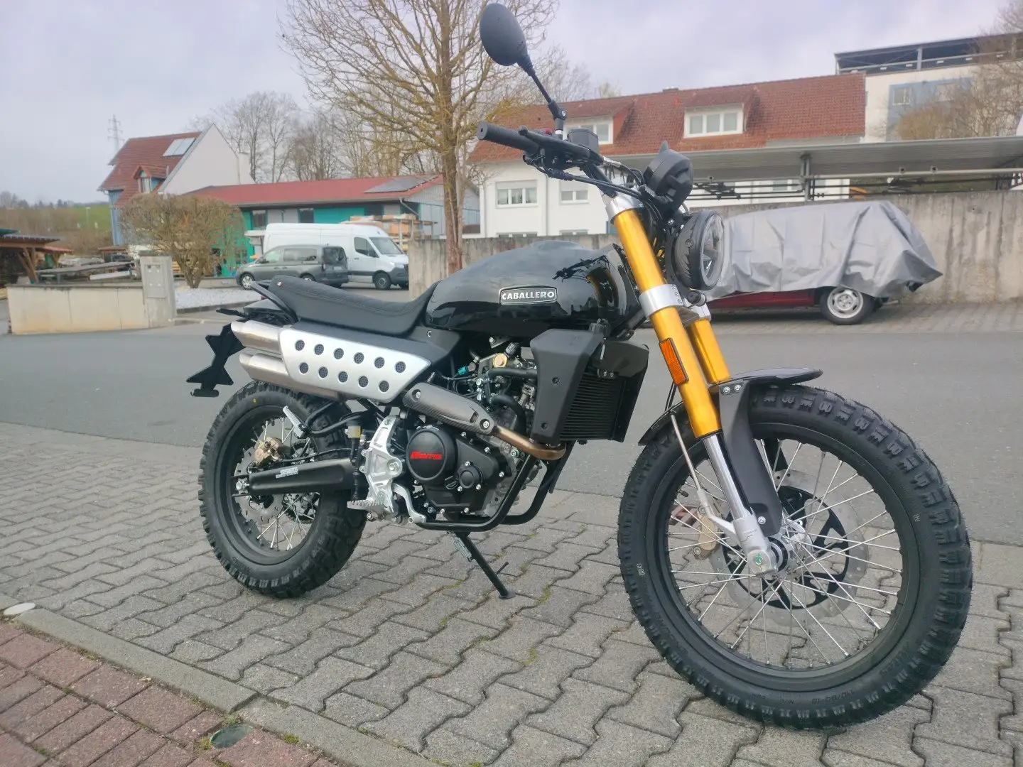 Fantic Caballero 125 Scrambler E5+ MY2025 Sofort&NEU       2+1 Garantie Negru - 2