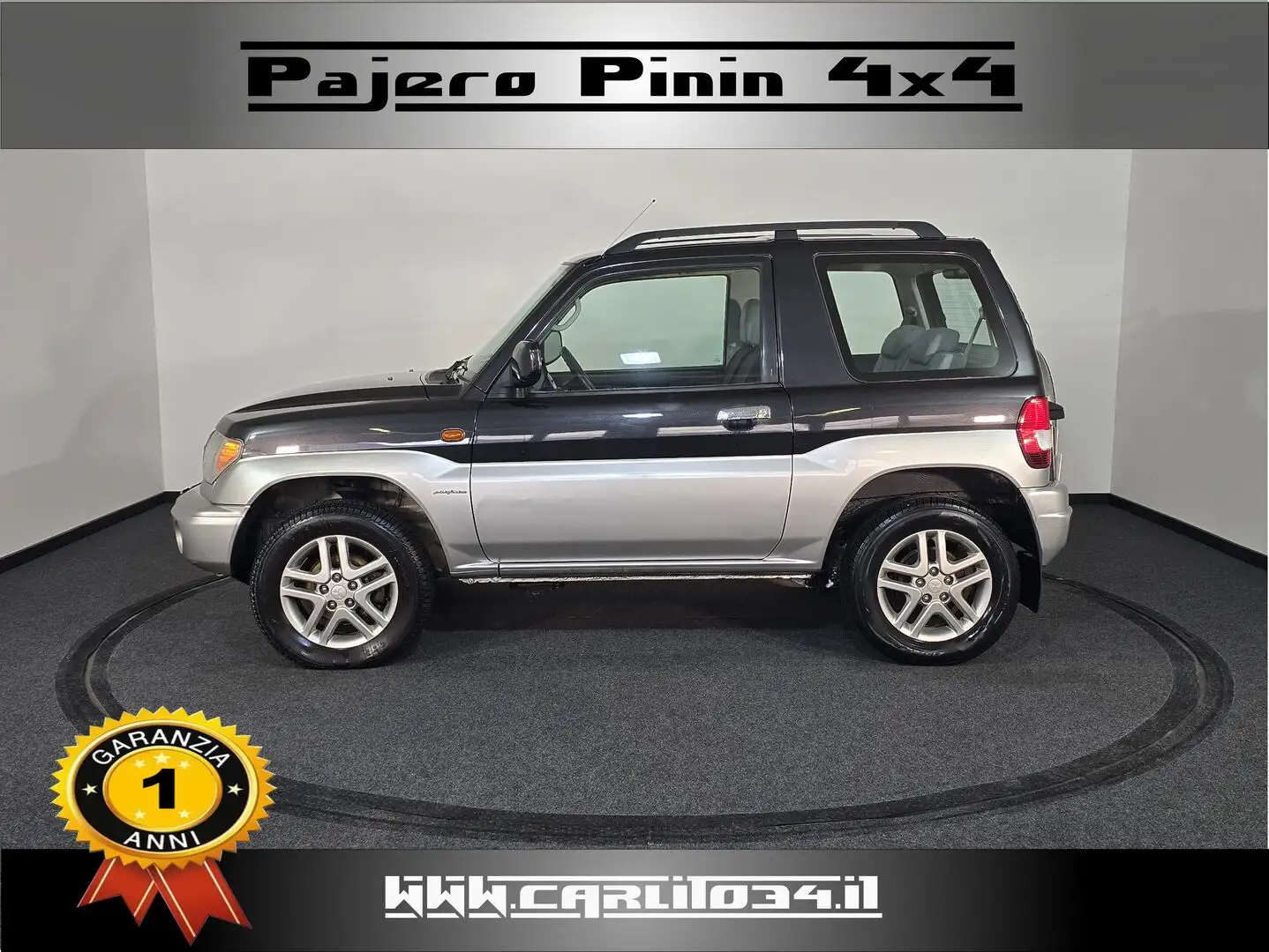 Mitsubishi Pajero Pinin Pajero pinin 1.8 mpi 16v 3p Schwarz - 2