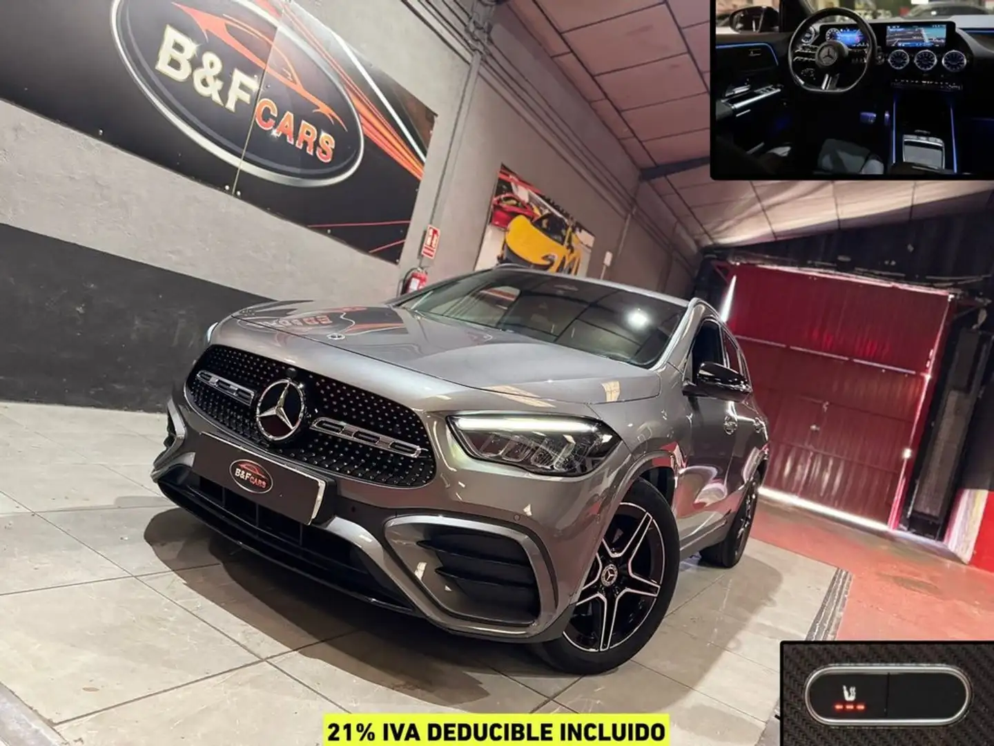 Mercedes-Benz GLA 200 200d 8G-DCT Gris - 1