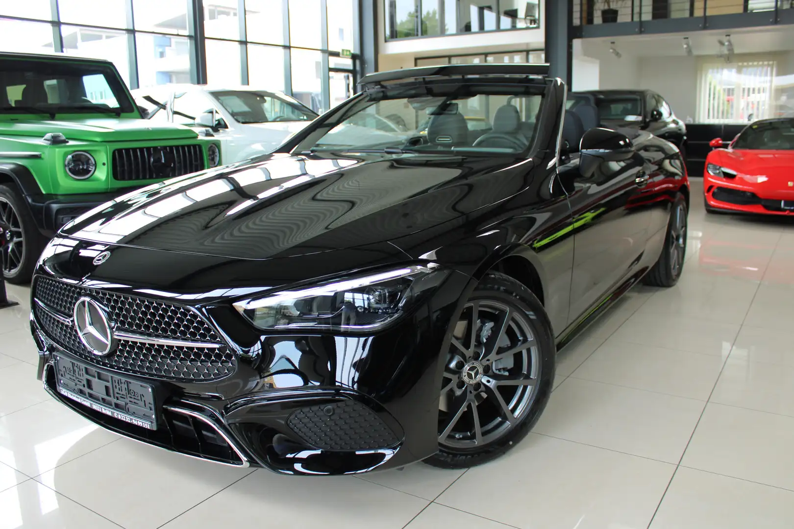Mercedes-Benz CLE 200 CABRIO EDITION AVANTGARDE ÜFKM 667* O ZULASSUNG Schwarz - 1