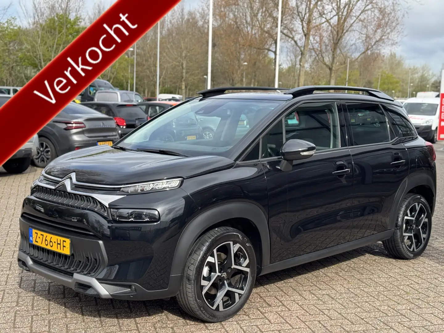 Citroen C3 Aircross 130pk Max Automaat Camera|Navigatie|1ste eigenaar! Zwart - 1